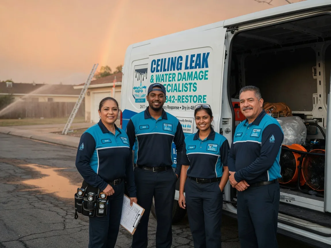 Ceiling Leak Cleanup company in Webb, MS